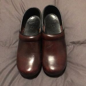 DANSKO | Deep Reddish Brown Nursing Clogs